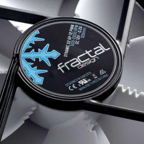 Fractal Design | Dynamic X2 GP-12 PWM Black | White blades, black frame | Case fan - 2